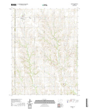 US Topo 7.5-minute map for Mahaska KS