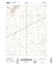 US Topo 7.5-minute map for Manning KS