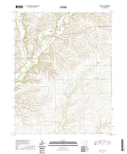 US Topo 7.5-minute map for Maple City KS