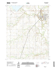 US Topo 7.5-minute map for Marion KS