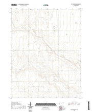 US Topo 7.5-minute map for Mattox Draw NW KS