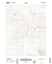 US Topo 7.5-minute map for Mattox Draw SE KS