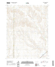 US Topo 7.5-minute map for McAllaster KS