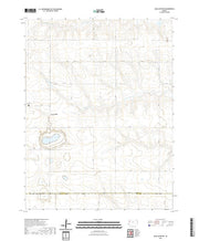 US Topo 7.5-minute map for McAllaster NE KS