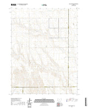 US Topo 7.5-minute map for McAllaster NW KS