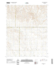 US Topo 7.5-minute map for McCracken NE KS