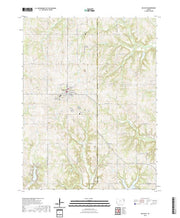 US Topo 7.5-minute map for McLouth KS