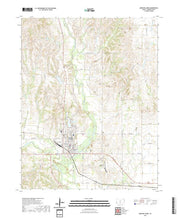 US Topo 7.5-minute map for Medicine Lodge KS