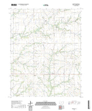 US Topo 7.5-minute map for Melrose KS