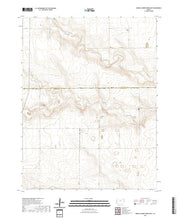 US Topo 7.5-minute map for Middle Ladder Creek East KS