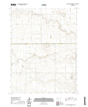 US Topo 7.5-minute map for Middle Ladder Creek West KS