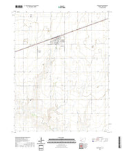 US Topo 7.5-minute map for Montezuma KS