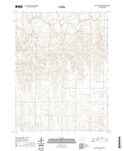 US Topo 7.5-minute map for Mouth of Shaw Creek KS