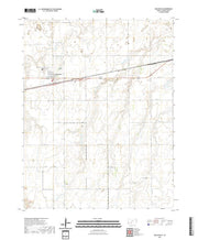 US Topo 7.5-minute map for Mullinville KS