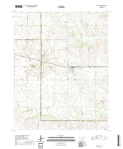 US Topo 7.5-minute map for Nashville KS