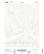 US Topo 7.5-minute map for Ness City SE KS