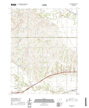 US Topo 7.5-minute map for New Cambria KS