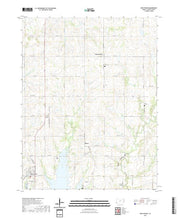 US Topo 7.5-minute map for New Strawn KS