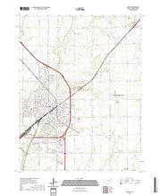 US Topo 7.5-minute map for Newton KS