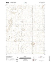 US Topo 7.5-minute map for North of Pierceville KS