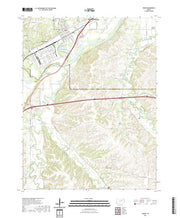 US Topo 7.5-minute map for Ogden KS