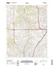 US Topo 7.5-minute map for Olathe KS