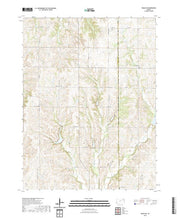 US Topo 7.5-minute map for Onaga NE KS