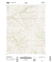 US Topo 7.5-minute map for Oneida KS