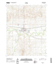 US Topo 7.5-minute map for Osborne KS