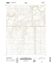 US Topo 7.5-minute map for Otis NE KS