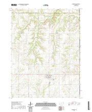 US Topo 7.5-minute map for Overbrook KS