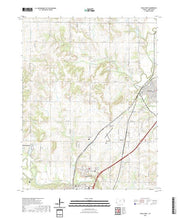 US Topo 7.5-minute map for Paola West KS