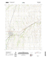 US Topo 7.5-minute map for Peabody KS