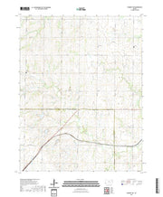 US Topo 7.5-minute map for Peabody NW KS