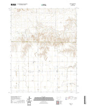 US Topo 7.5-minute map for Pence KS