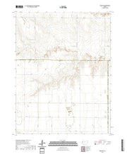 US Topo 7.5-minute map for Pence NW KS