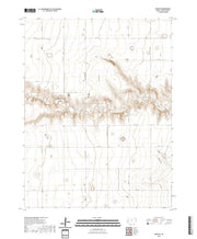 US Topo 7.5-minute map for Pence SE KS