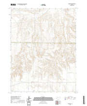 US Topo 7.5-minute map for Pendennis KS