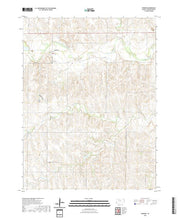 US Topo 7.5-minute map for Penokee KS