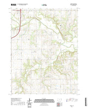 US Topo 7.5-minute map for Peoria KS