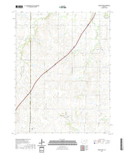 US Topo 7.5-minute map for Phenis Creek KS