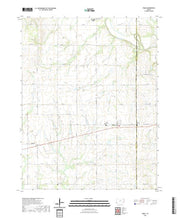 US Topo 7.5-minute map for Piqua KS