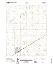 US Topo 7.5-minute map for Plains KS