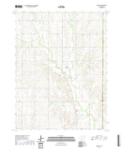 US Topo 7.5-minute map for Portis NE KS