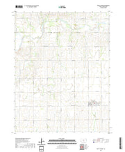 US Topo 7.5-minute map for Pretty Prairie KS