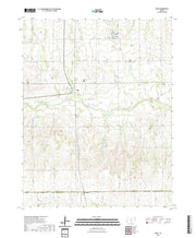 US Topo 7.5-minute map for Rago KS