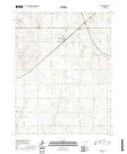 US Topo 7.5-minute map for Ramona KS