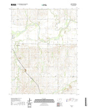 US Topo 7.5-minute map for Rice KS