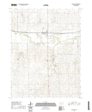 US Topo 7.5-minute map for Rush Center KS