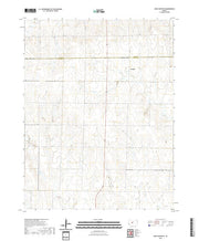 US Topo 7.5-minute map for Rush Center SE KS